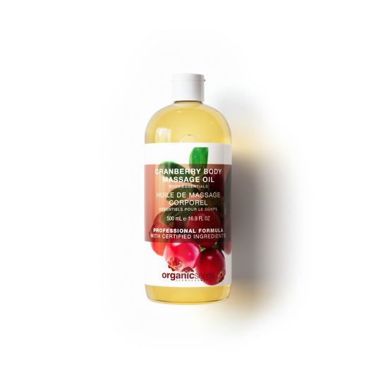 Aromatic Body Massage Oil - Cranberry