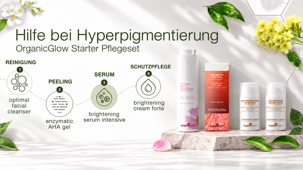 Organic Glow - Pflegeset gegen Hyperpigmentierungen