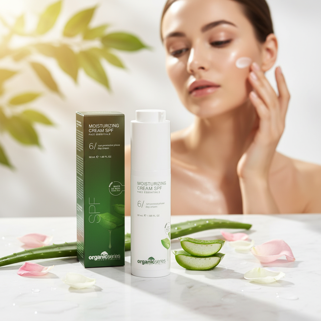 Moisturizing Cream SPF Beauty Photography