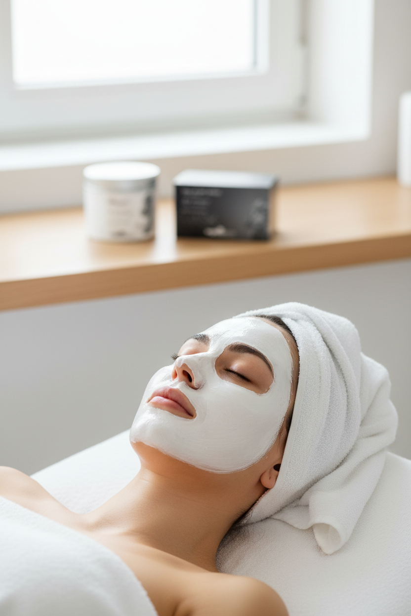 Zinc Algae Mask - Alginat-Masken-Anwendung